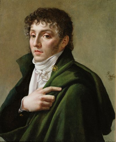 Portret van Etienne-Henri Mehul (1763-1817) 1799 door Antoine Jean Gros